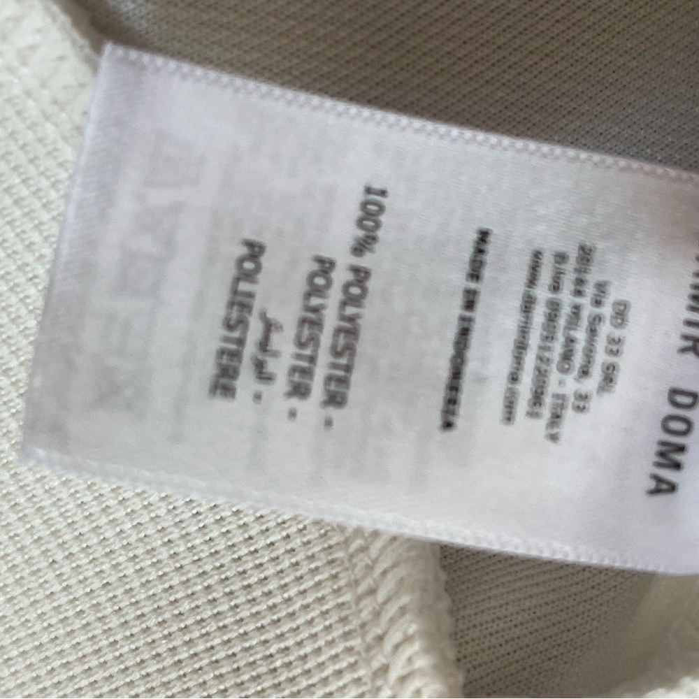 Damir Doma x Lotto White and Black Patterned Jacket Mens size small - Picture 9 of 10